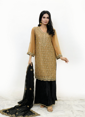 Pale brown elagance Attire