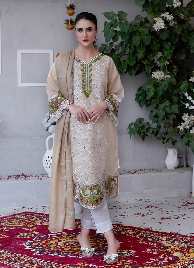 Unstitched 3 PC