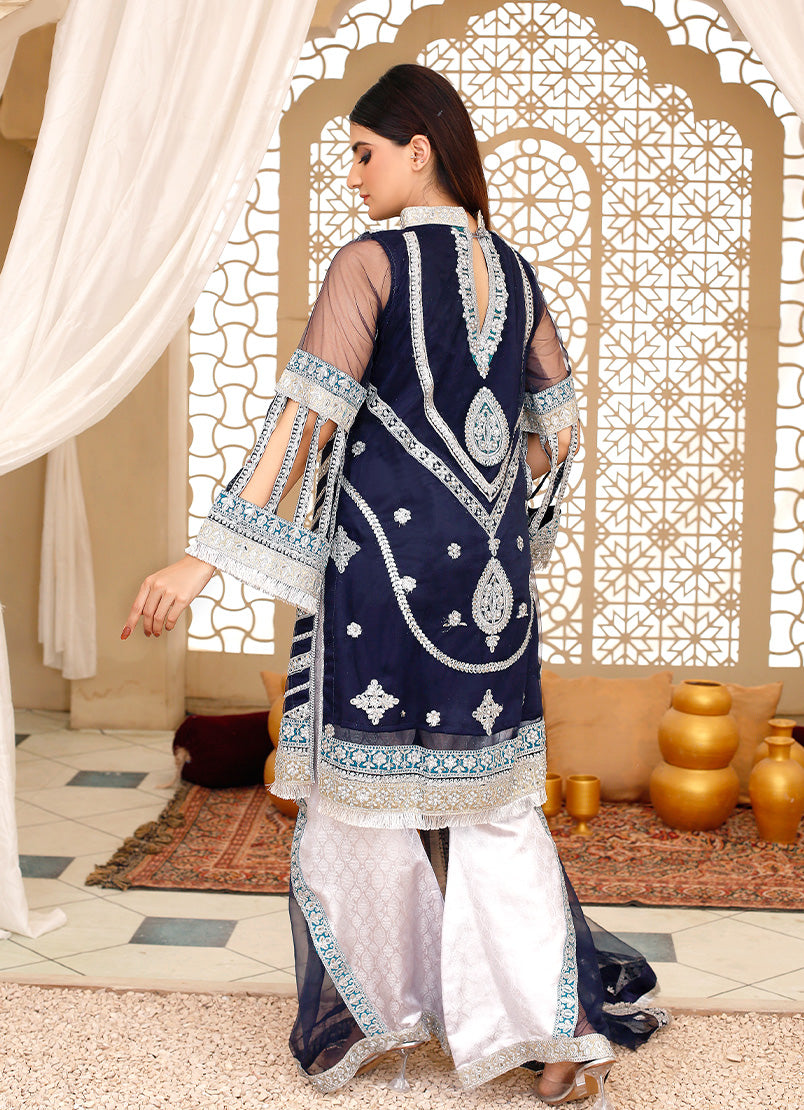 Regal Navy Attire