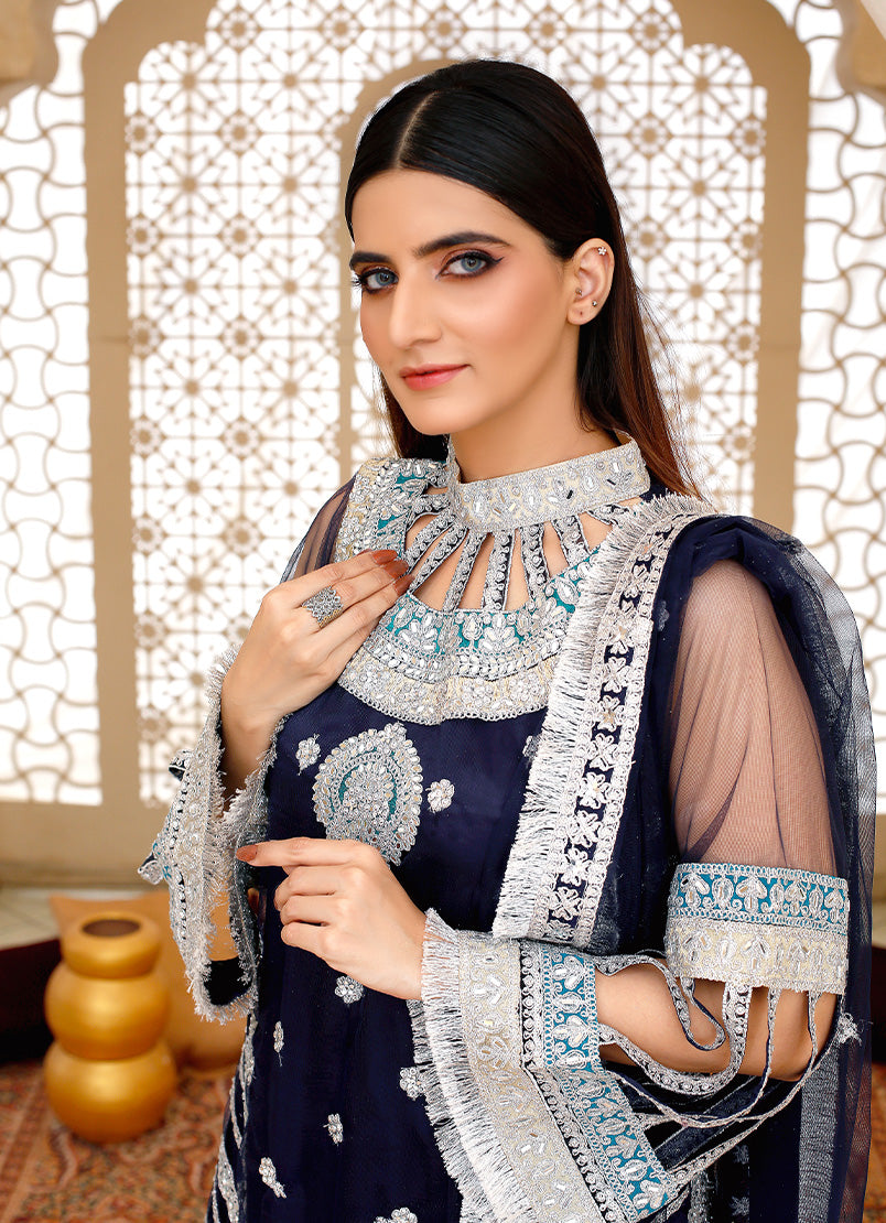 Regal Navy Attire