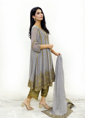 Gray Elegance Attire