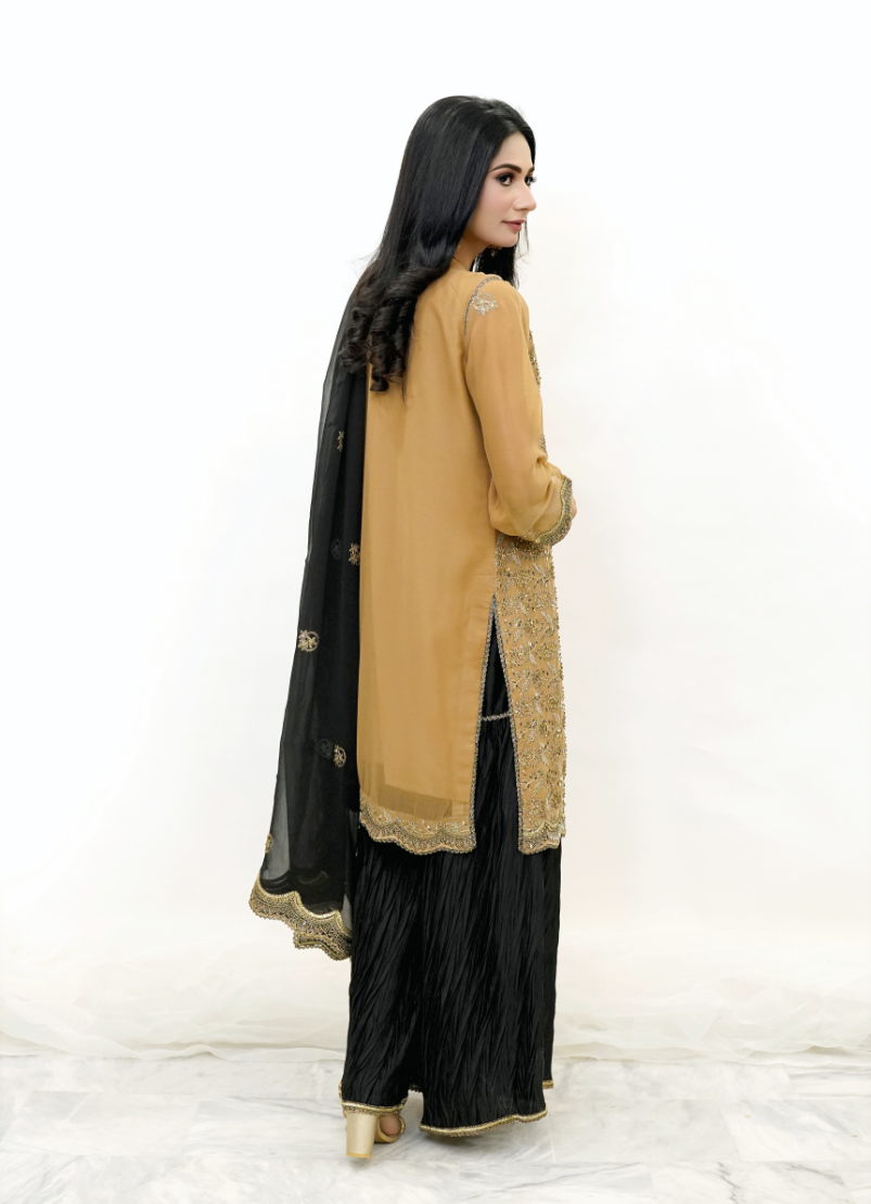 Pale brown elagance Attire