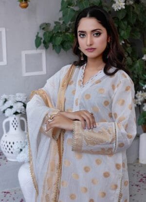 Alternative view of Unstitched 3 PC