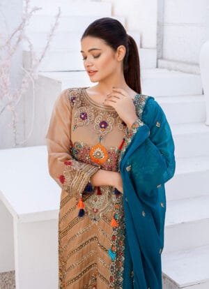 Alternative view of Elegance Organza Ensemble