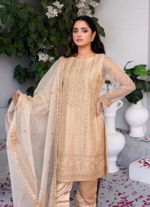 Alternative view of Unstitched 3 PC