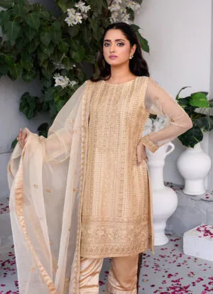 Alternative view of Unstitched 3 PC