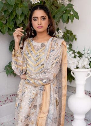 Alternative view of Unstitched 2 PC