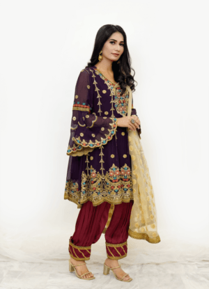 Alternative view of Purple Sparkle attire