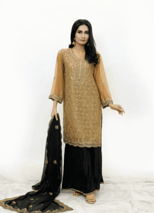 Pale brown elagance Attire