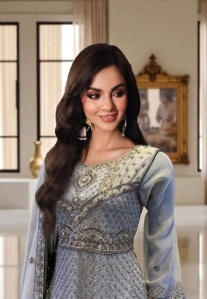 Alternative view of Mystic Light Gray Maxi